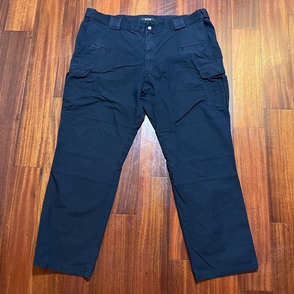 511 Tactical Pants Men 44x32 Blue Cargo Fits 43x31 Outdoor Hunting Hike Utility*